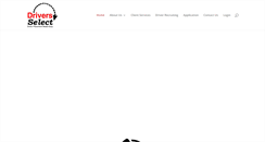 Desktop Screenshot of driversselectinc.com